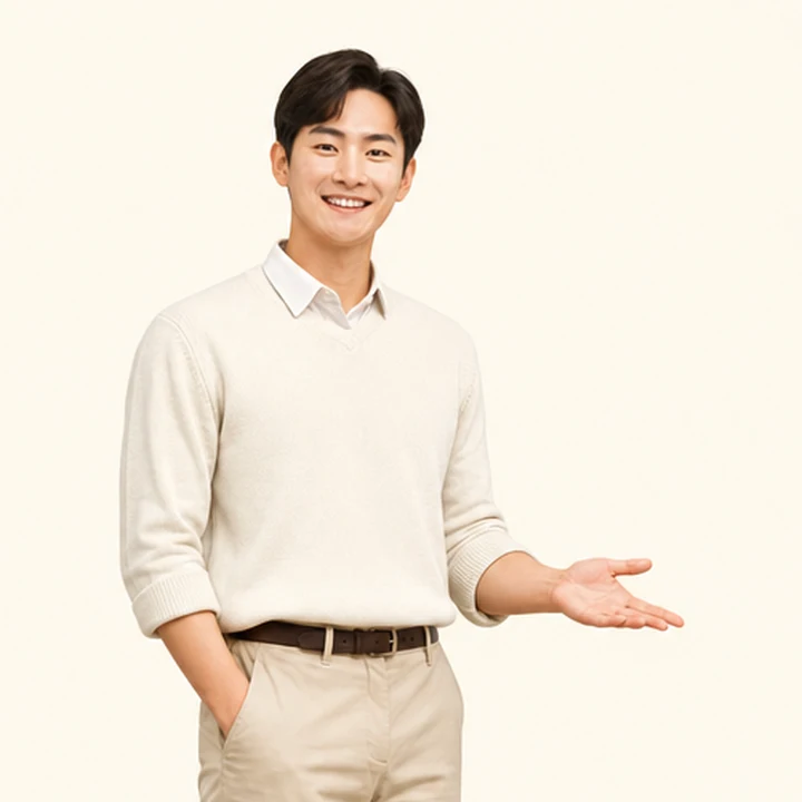 신용불량 투싼 장기렌트카 상담 신청을 안내하는 담당자